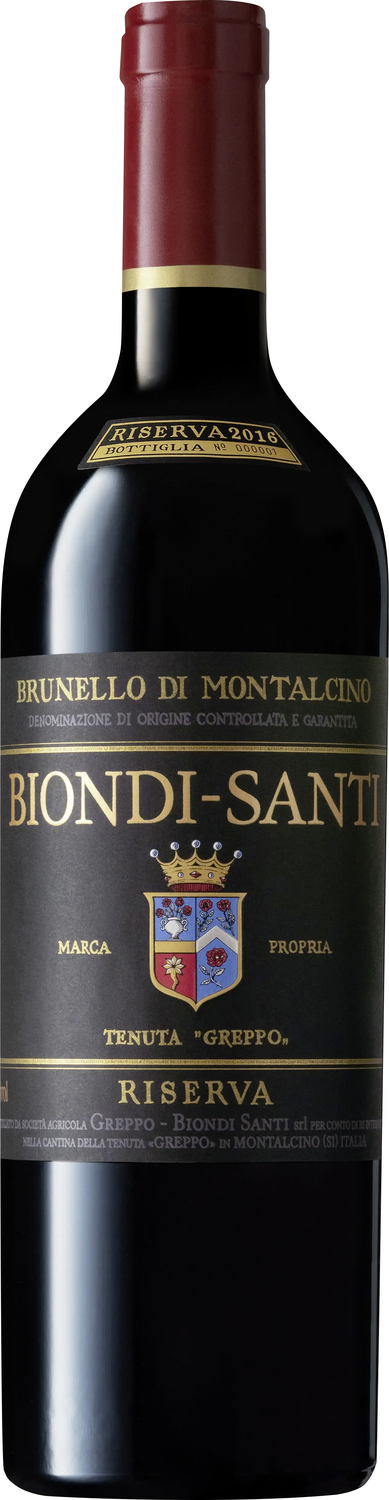 Biondi-Santi Brunello di Montalcino Riserva 2016 0.75 l Toskana Rotwein