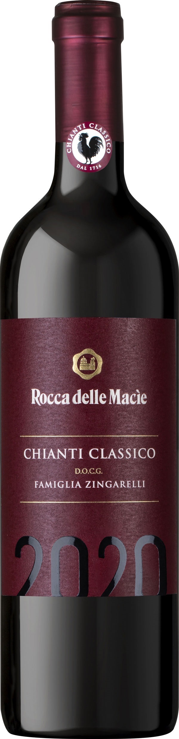 Rocca delle Macìe Famiglia Zingarelli Chianti Classico halbe Flasche 2021 0.375 l Toskana Rotwein